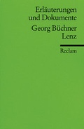 Cover: Erl&auml;uterungen und Dokumente zu Georg B&uuml;chner: Lenz - Reclam