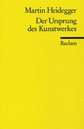 Cover: Der Ursprung des Kunstwerkes - Reclam