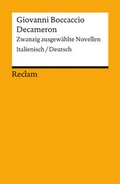 Cover: Decameron. Italienisch/Deutsch - Reclam