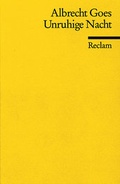 Cover: Unruhige Nacht - Reclam