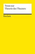 Cover: Texte zur Theorie des Theaters - Reclam