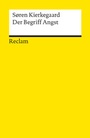 Cover: Der Begriff Angst - Reclam