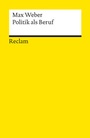 Cover: Politik als Beruf - Reclam