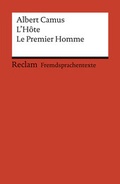 Cover: L'H&ocirc;te. Le Premier Homme - Reclam