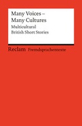 Cover: Many Voices - Many Cultures. Multicultural British Short Stories - Reclam
