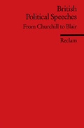 Cover: British Political Speeches - Reclam