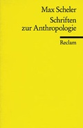 Cover: Schriften zur Anthropologie - Reclam