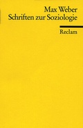 Cover: Schriften zur Soziologie - Reclam