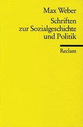Cover: Schriften zur Sozialgeschichte und Politik - Reclam