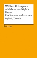 Cover: A Midsummer Night's Dream / Ein Sommernachtstraum. Englisch/Deutsch - Reclam