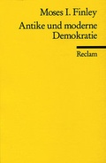Cover: Antike und moderne Demokratie - Reclam