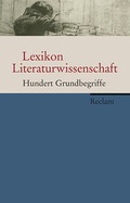Cover: Lexikon Literaturwissenschaft - Reclam
