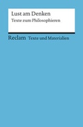 Cover: Lust am Denken - Reclam