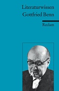 Cover: Gottfried Benn - Reclam