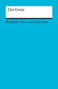 Cover: Der Essay - Reclam