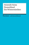 Cover: Heinrich Heine: Deutschland. Ein Winterm&auml;rchen - Reclam