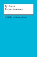 Cover: Lyrik des Expressionismus - Reclam