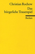 Cover: Das b&uuml;rgerliche Trauerspiel - Reclam