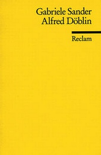 Enlarge image Cover: Alfred Döblin - Reclam