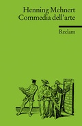 Cover: Commedia dell'arte - Reclam