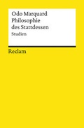 Cover: Philosophie des Stattdessen. Studien - Reclam