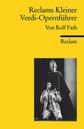 Cover: Reclams Kleiner Verdi-Opernf&uuml;hrer - Reclam