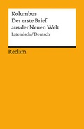 Cover: Der erste Brief aus der Neuen Welt - Reclam