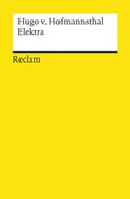Cover: Elektra. Trag&ouml;die in einem Aufzug - Reclam