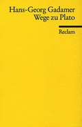Cover: Wege zu Plato - Reclam