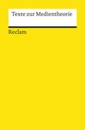 Cover: Texte zur Medientheorie - Reclam