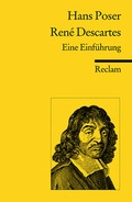 Cover: Ren&eacute; Descartes. Eine Einf&uuml;hrung - Reclam