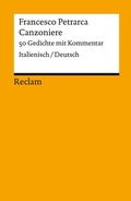 Cover: Canzoniere. 50 Gedichte mit Kommentar. Italienisch/Deutsch - Reclam