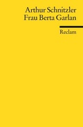 Cover: Frau Berta Garlan - Reclam
