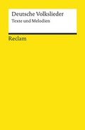 Cover: Deutsche Volkslieder - Reclam