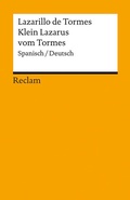 Cover: Lazarillo de Tormes / Klein Lazarus vom Tormes. Spanisch/Deutsch - Reclam