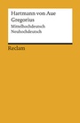 Cover: Gregorius. Mittelhochdeutsch/Neuhochdeutsch - Reclam
