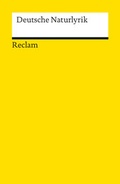 Cover: Deutsche Naturlyrik - Reclam