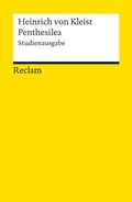 Cover: Penthesilea. Studienausgabe - Reclam
