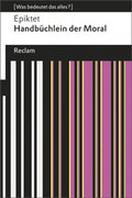 Cover: Handb&uuml;chlein der Moral - Reclam