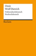 Cover: Otnit. Wolf Dietrich. Fr&uuml;hneuhochdeutsch/Neuhochdeutsch - Reclam