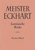 Cover: Meister Eckhart. Lateinische Werke Band 2: - Kohlhammer