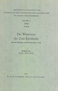 Cover: Die Weist&uuml;mer der Zent Kirchheim - Kohlhammer