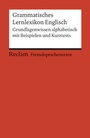 Bild: Grammatisches Lernlexikon Englisch - Reclam