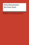 Cover: Petit Dictionnaire des Faux Amis - Reclam