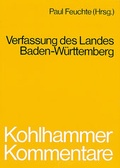 Cover: Verfassung des Landes Baden-W&uuml;rttemberg - Kohlhammer