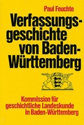 Cover: Verfassungsgeschichte von Baden-W&uuml;rttemberg - Kohlhammer