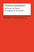 Cover: Chansons de France, de Suisse, de Belgique et du Canada - Reclam