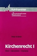 Cover: Kirchenrecht I - Kohlhammer