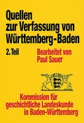 Cover: Quellen zur Entstehung der Verfassung von W&uuml;rttemberg-Baden: Juli bis September 1946 - Kohlhammer