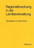 Cover: Regionalforschung in der Landesverwaltung - Kohlhammer